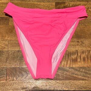PacSun Salero Swim Pink High Waisted Bikini Bottom M Medium